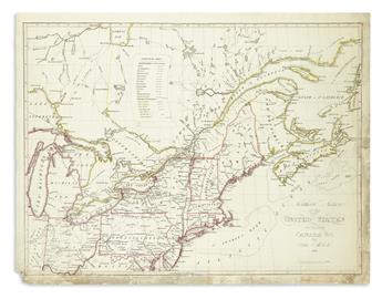 MELISH, JOHN. Northern Section of the United States Including Canada &c.